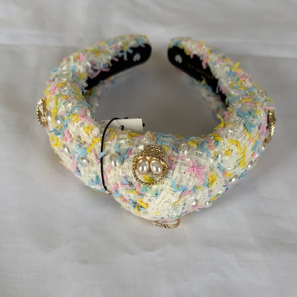 Lele Sadoughi Easter Basker Woven Knotted Headband NWT main image 8